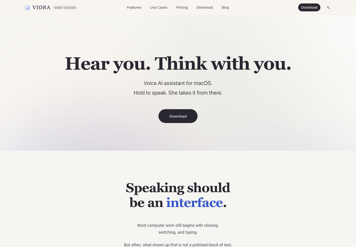 What Is Viora? Mac Voice AI Assistant Definition